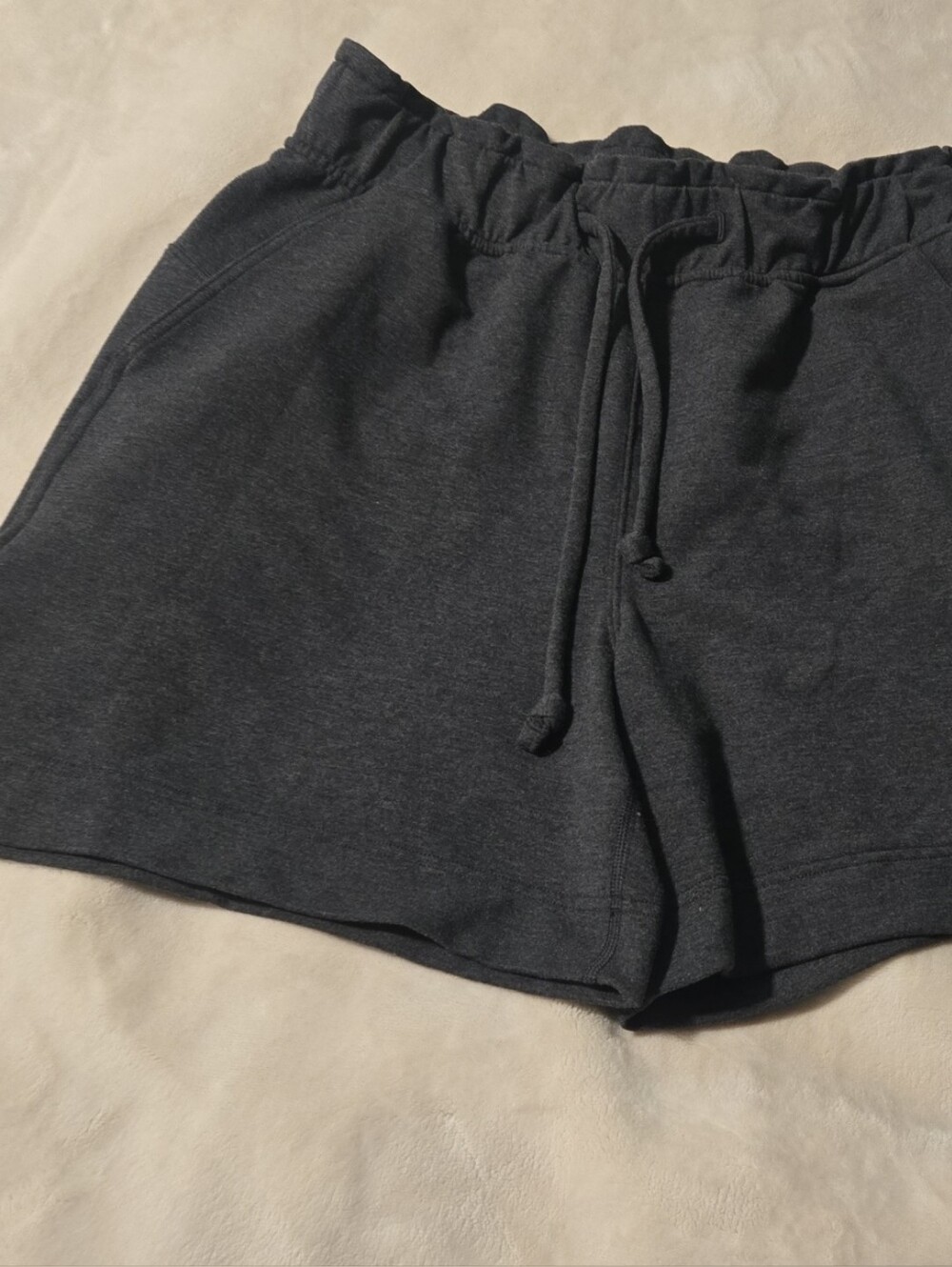 lululemon athletica Charcoal Drawstring Athletic Shorts